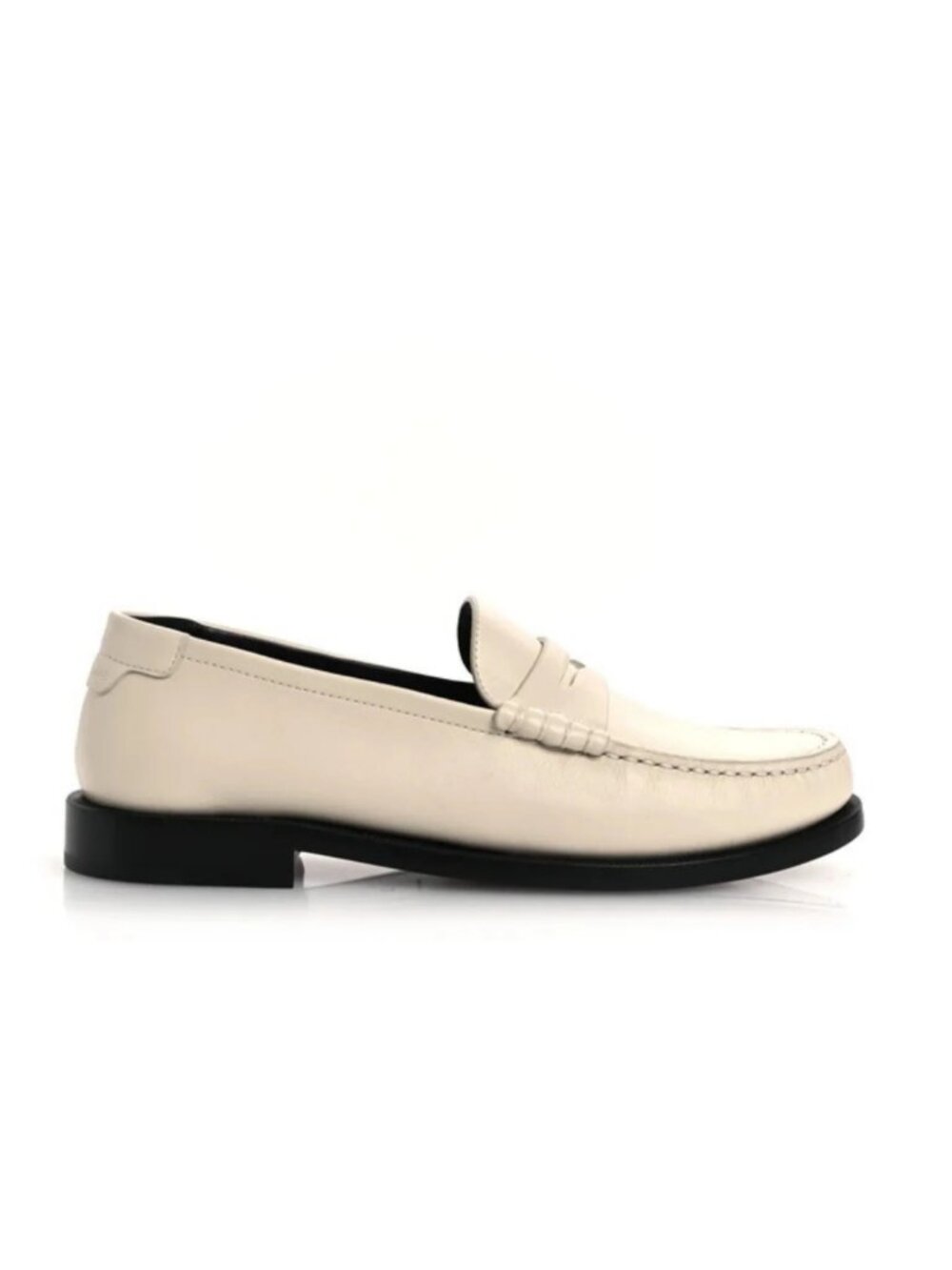 Yves Saint Laurent Le Loafer Officier Pearl 37.5